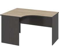 Письменный угловой стол ТриЯ Успех-2 ПМ-184.05 венге цаво, дуб сонома 34379