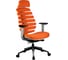 Кресло RIVA Chair RCH Shark серый пластик/оранжевая ткань (26-29) УЧ-00000701 1