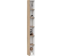 Переходной стеллаж ТриЯ Порто ТД-393.07.25 Белый жемчуг/Яблоня беллуно/Белый софт 247089