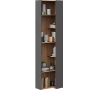 Торцевой стеллаж ТриЯ Порто ТД-393.07.26 Яблоня Беллуно/Графит софт 247077