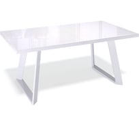 Стол KENNER PL1400 белый/стекло белое глянец 326386