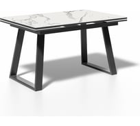 Стол KENNER ML1400 черный/керамика мрамор белый 324863