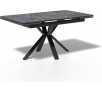 Стол KENNER ME1600 черный/керамика мрамор черный 324786