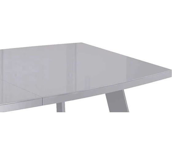 Стол KENNER SL1600 серый/стекло серое глянец 326385