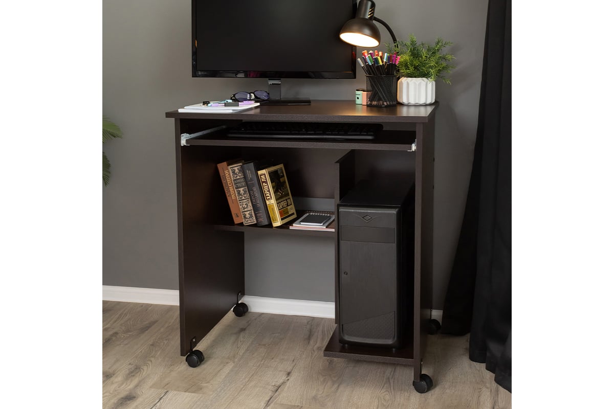 Компьютерный стол DOMA LIGA 800 венге 1084317 - выгодная цена, отзывы ...