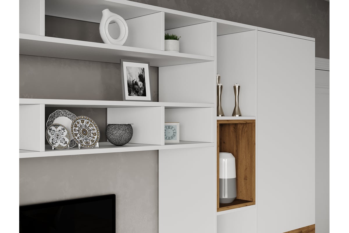 Антресоль DOMA MODUL 02-PL1600, белая 1028139 - выгодная цена, отзывы ...