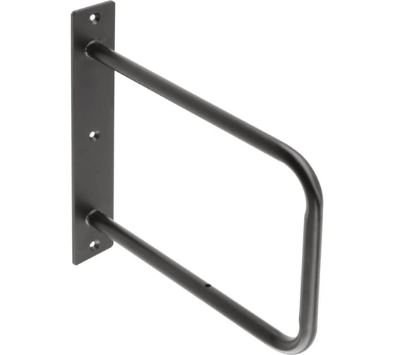 Полкодержатель GTV 230x220 мм, черный матовый PP-BELT-20M