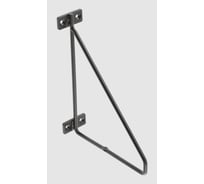 Полкодержатель GTV 200x160 мм, черный матовый PP-BAR-20M