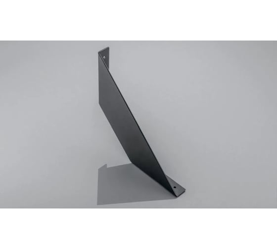 Полкодержатель GTV 200x200 мм, черный матовый PP-FLAT-20M