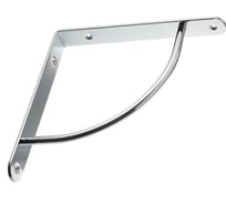 Полкодержатель GTV стальной, 220x220 мм, хром PP-LUK-00-01