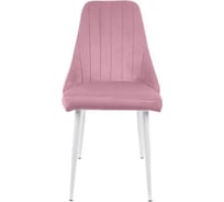 Стул M-GROUP МИЛАН, пудровый, белые ножки 13020154