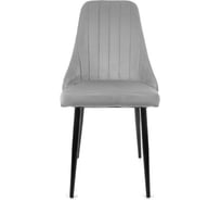 Стул M-GROUP МИЛАН, серый, чёрные ножки 13020455