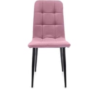 Стул M-GROUP ЛЕОН классика, пудровый, чёрные ножки 13050454