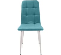 Стул M-GROUP ЛЕОН классика, аквамарин, белые ножки 13050151