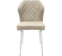 Стул M-GROUP НИЦЦА, бежевый, белые ножки 13010152