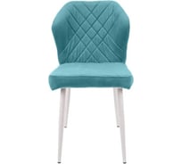 Стул M-GROUP НИЦЦА, аквамарин, белые ножки 13010151