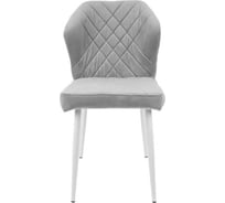Стул M-GROUP НИЦЦА, серый, белые ножки 13010155