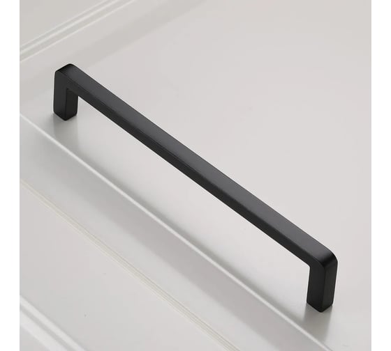 Ручка GTV BAGIO 128 мм, черный матовый UZ-BAGIO-128-20M
