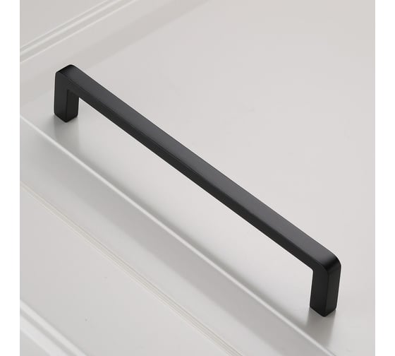 Ручка GTV BAGIO 160 мм, черный матовый UZ-BAGIO-160-20M