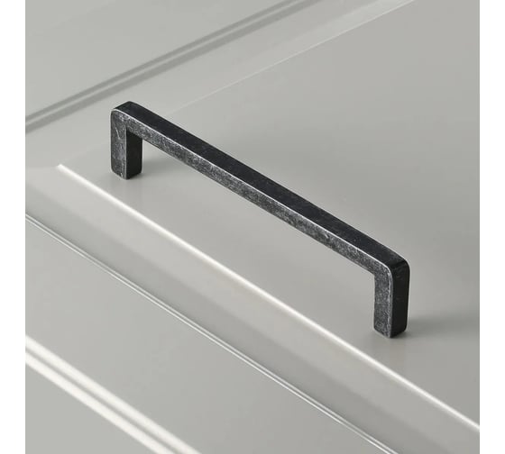 Ручка GTV BAGIO 160 мм, античное серебро UZ-BAGIO-160-07