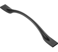 Ручка GTV FLOW 128 мм, черный матовый UZ-FLOW-128-20M