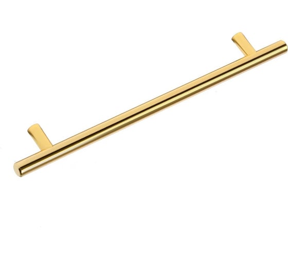 Ручка-рейлинг ТУНДРА d=12 мм, м/о 192 мм, цвет золото 9932572 1