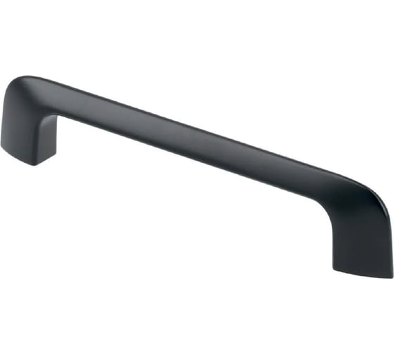 Ручка GTV MILAN 128 мм, черный матовый UZ-MILAN-128-20M