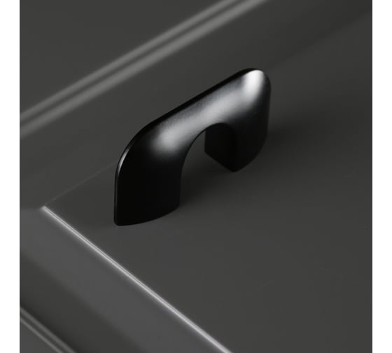 Ручка GTV MILAN 32 мм, черный матовый GZ-MILAN-32-20M
