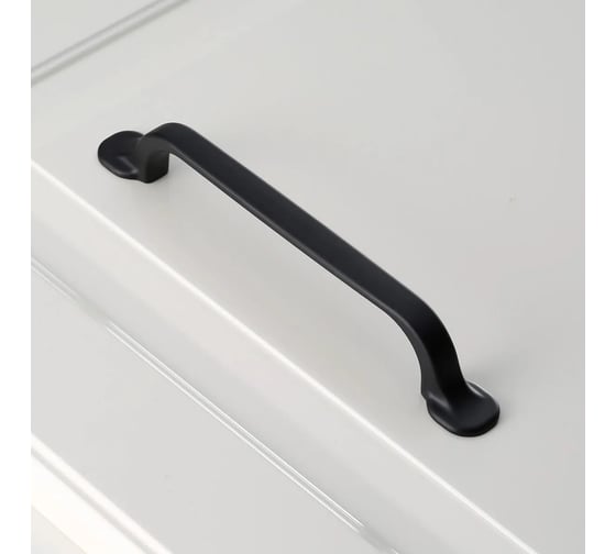 Ручка GTV RETRIS 128 мм, черный матовый UZ-RETRIS-128-20M