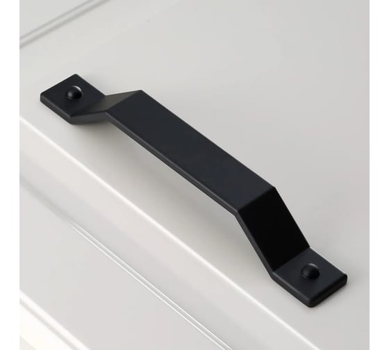 Ручка GTV STEP 160 мм, черный матовый UZ-STEP-160-20M