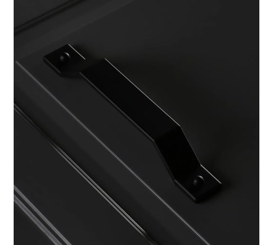 Ручка GTV STEP 160 мм, черный матовый UZ-STEP-160-20M