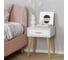 Тумба с ящиками Homium Cozy One, белый, 42x35x53, на ножках, 1 ящик stand01one 2