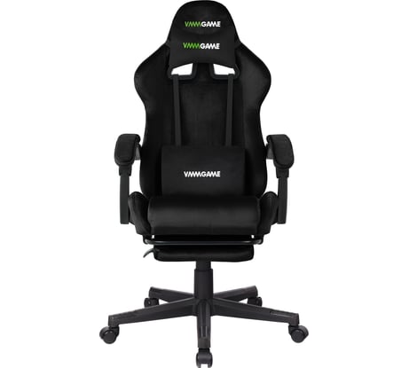 Игровое компьютерное кресло VMMGame THRONE VELOUR, велюр черный OT-B31-VRBK