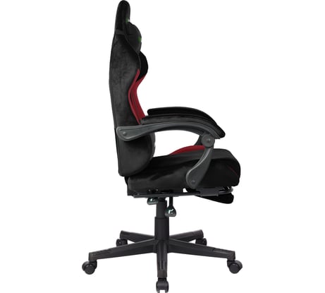 Игровое компьютерное кресло VMMGame THRONE VELOUR, велюр черно-красный OT-B31-VRBKRD