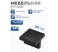 Ручка GTV черный матовый UZ-40-032-20M