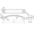 Ручка GTV шлифованный титан UZ-G1-128-13 2