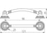 Ручка GTV старое золото UZ-REN096-04A 2