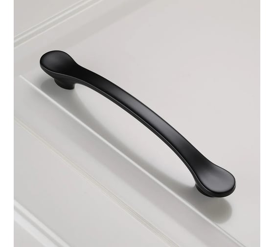 Ручка GTV VENICE 128 мм, черный матовый UZ-VENICE-128-20M