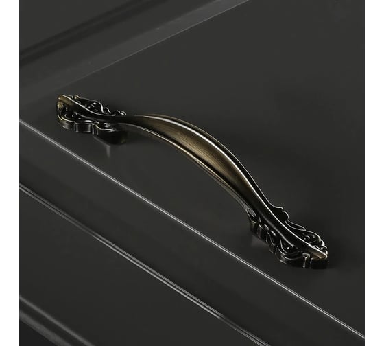Ручка GTV WERONA 128 мм, брашированная латунь UZ-WERON-128-09