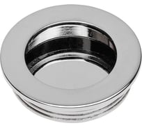 Врезная ручка GTV круглая, диаметр 40 мм, хром UZ-00B224-01