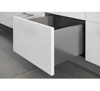 Выдвижной ящик GTV AXIS PRO push to open L-350 мм, высокий H-200 мм, антрацит PB-AXISPRO-P2O-KPL350D