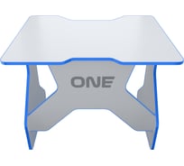 Игровой компьютерный стол VMMGame ONE WHITE 100 BLUE TL-1-WEBE