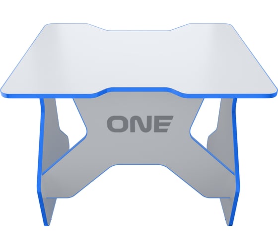 Игровой компьютерный стол VMMGame ONE WHITE 100 BLUE TL-1-WEBE