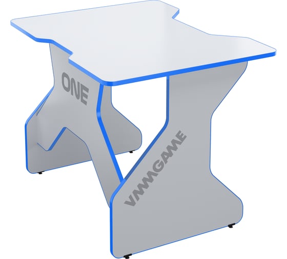 Игровой компьютерный стол VMMGame ONE WHITE 100 BLUE TL-1-WEBE
