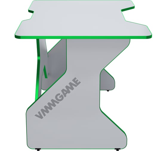 Игровой компьютерный стол VMMGame ONE WHITE 100 GREEN TL-1-WEGN