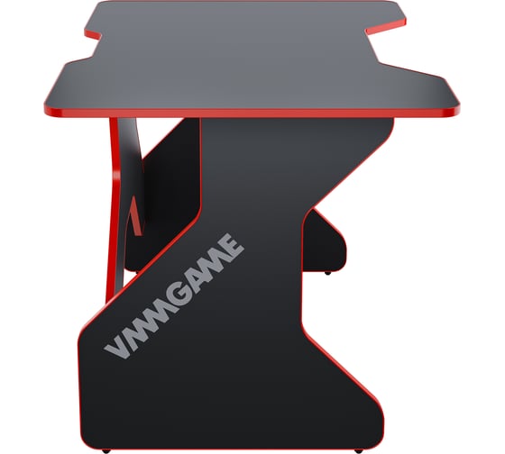 Игровой компьютерный стол VMMGame ONE DARK 100 RED + MINI MAT TL-1-BKRD-OTM-1BKBK-ONESET