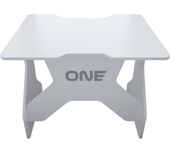 Игровой компьютерный стол VMMGame ONE LIGHT 100 WHITE + MINI MAT TL-1-WEWE-OTM-1BKBK-ONESET