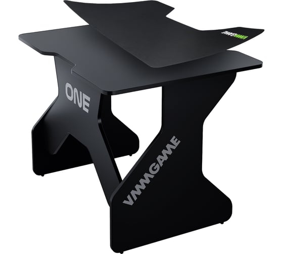 Игровой компьютерный стол VMMGame ONE DARK 100 BLACK + MINI MAT TL-1-BKBK-OTM-1BKBK-ONESET 1