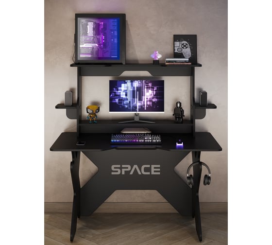 Подставка для стола VMMGame LEVEL BLACK LVL-1BKBK