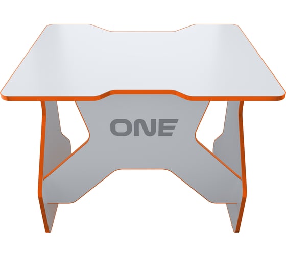 Игровой компьютерный стол VMMGame ONE WHITE 100 ORANGE TL-1-WEOE 1